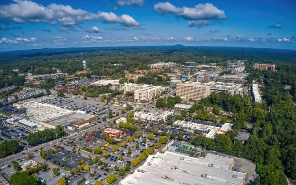 Commercial buildings in Sandy Springs, GA