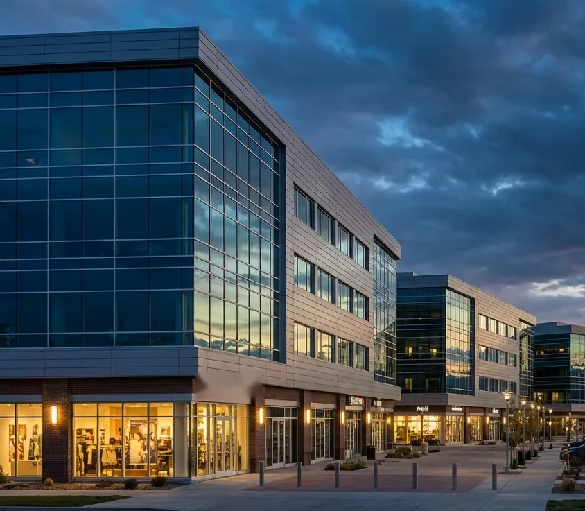 Office building roofing in Sandy Springs, GA