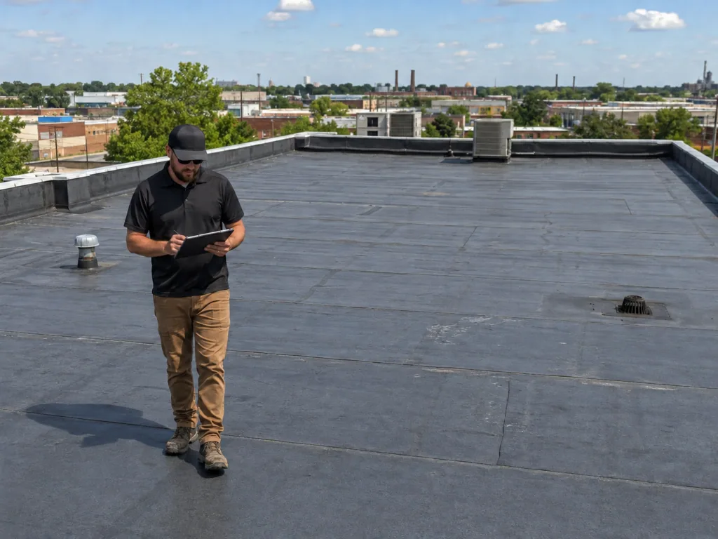 Commercial Roof Inspection in Sandy Springs, GA