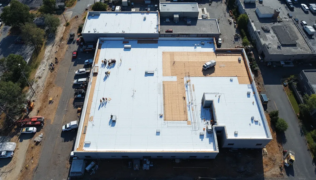 Commercial Roof Replacement in Sandy Springs, GA